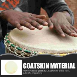 African Goat Skin Fitting for Drums, Acessório de Bateria, Percussão, Substituição de Instrumentos Musicais - Image 3