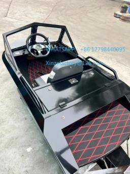 Barco a jato elétrico movido a alumínio personalizável, novidade, com motor interno, barco a jato, mini barco a jato - Image 4