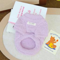 Roupas De Veludo Nuvem Para Pet, Material De Pelúcia, Pano Pequeno Pet, Suprimentos De Gato, Outono E Inverno, 5Pcs - Image 5