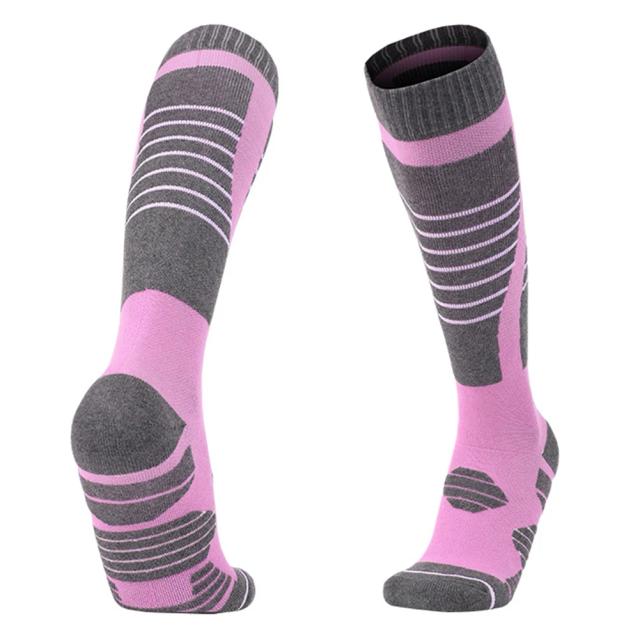 Meias Térmicas de Esqui e Ciclismo para Mulheres - Conforto e Absorção de Suor