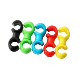10 pçs mountain bike acessórios da bicicleta tipo algema hub fivela dispositivo de armazenamento mudança linha tubo mangueira freio s fivela - Image 2