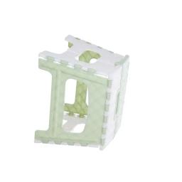 Plástico Folding Step Stool com alça, portátil, dobrável, pequeno pé, banheiro, chuveiro, sentado, dobrável - Image 4