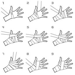 Bandagem de boxe envoltória de algodão, 2.5m/5m, tiras esportivas, taekwondo, luvas de mão, envoltório de combate, cinto de proteção, bandagens de boxe para homens e mulheres - Image 5