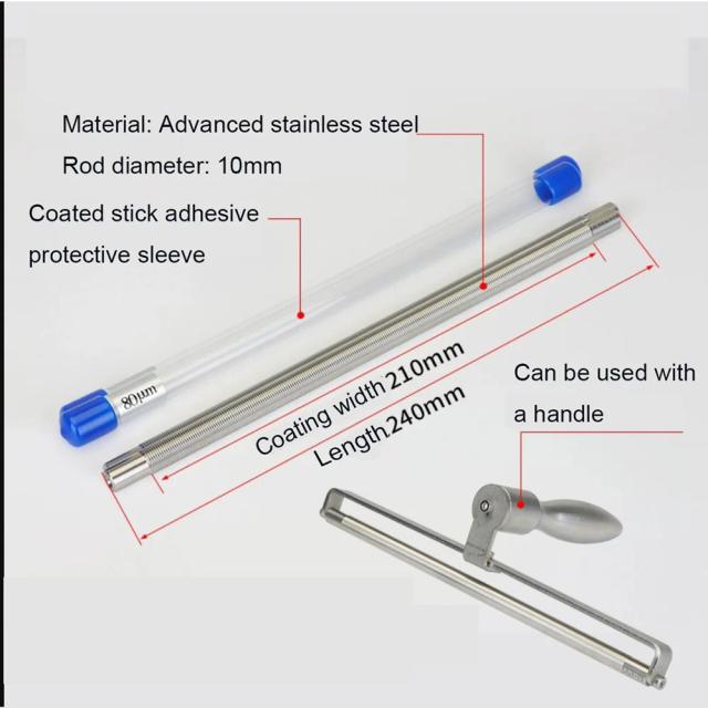 Fio Rod Aplicador com Aço Inoxidável Handle Um Conjunto