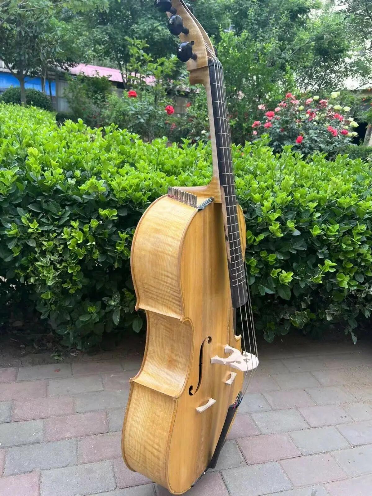 Padrão completo-escala 6 cordas violoncelo-arpeggione com 24 cordas simpaticas - Image 1