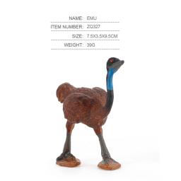 Simulação realista floresta animais selvagens modelo anteater emu platypus grande kiwi aves e ornamento de mão animal estatueta presente para o miúdo - Image 6