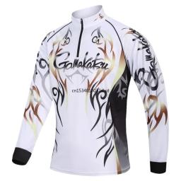 Quick Dry Pesca Camisas dos homens, Roupas Esporte ao ar livre, Vestuário Ciclismo, Anti UV, Plus Size - Image 2