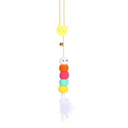 Retrátil pendurado porta tipo brinquedo interativo para gatinho, gato brinquedos, elasticidade, mouse, catnip, corda de arranhão, pet fornecimentos, presente - Image 6