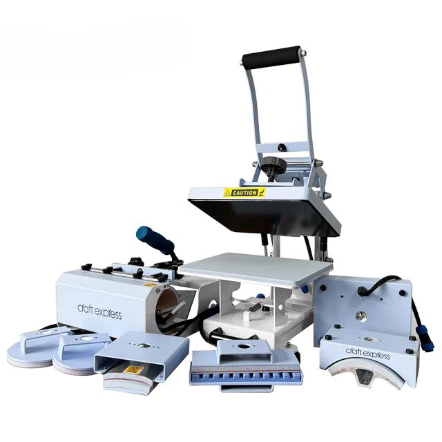 Máquina de Transferência por Calor 8 em 1 BestSub - Ideal para Artesanato e Projetos Criativos em Atacado