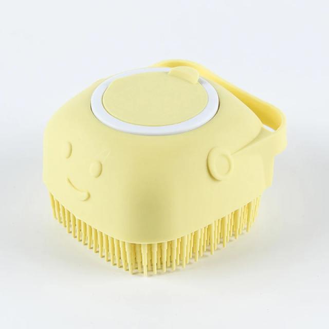 Escova de Silicone para Cães e Gatos: Luvas de Massagem e Ferramentas de Limpeza para Cuidados e Beleza Pet