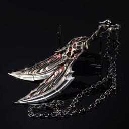 Lâminas de Primordia, Jogo de Metal, Agentes Periféricos, Modelo, Ornamentos, Artesanato, Presentes, Brinquedos, Mestre, Par, 22cm - Image 3