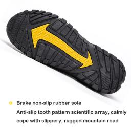 Oulylan-Sapatos de trekking antiderrapantes para homens, sapatos de escalada de montanha, caça, esporte confortável, trilha, macio, caminhadas - Image 4