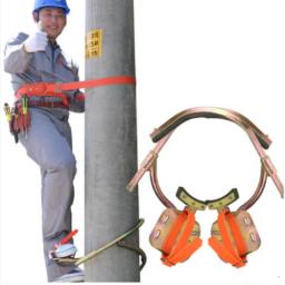 Escaladores De Pólo De Aço Elétrico, fivela De Escalada Espessada - Image 1