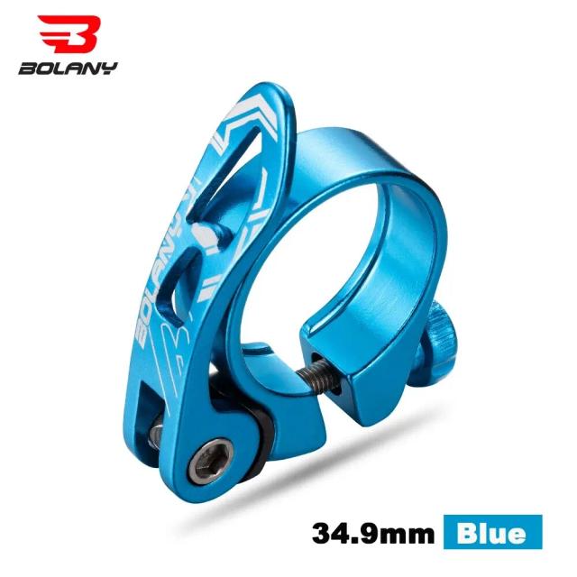 Bolany Braçadeira de Selim Ultraleve Liberação Rápida Liga de Alumínio 31.8mm 34.9mm