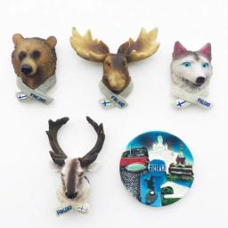 3D Europeu Frigorífico Ímãs, Turismo Lembrança, Geladeira Ímãs, Coleção Sticker, Artesanato Decoração Artigos - Image 2