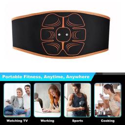 Cinto Toning Abdominal Inteligente, Toner Muscular, Massagem Fitness, Cintos Massageadores Emagrecedores para Treinamento de Barriga e Cintura - Image 6