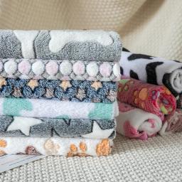Tapete de cama aconchegante macio para cães pequenos e grandes, tapetes de viagem quentes, cobertor para buldogue francês, suprimentos para chihuahua, primavera e outono - Image 6