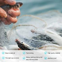 Fácil captura pesca caça mão jogar pequena malha armadilha dropshipping - Image 4