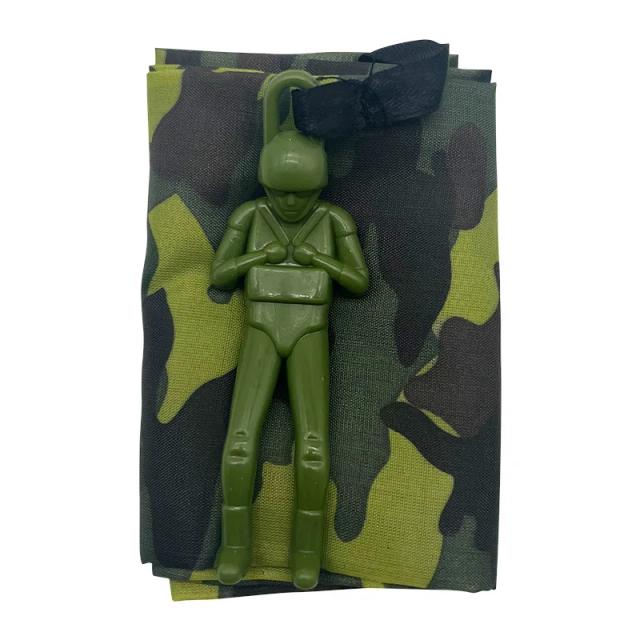 Brinquedo de Paraquedismo Divertido para Crianças com Mini Soldado - Jogo ao Ar Livre e Atividade Engraçada