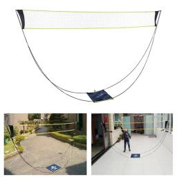 Rede de tênis dobrável portátil, badminton e voleibol com rack, 10x5 pés - Image 6