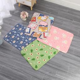 Lavável Pet Pee Pad, Tapete de fraldas reutilizáveis, Tapetes para cães, cama para cães, urina, treinamento, quatro estações - Image 2