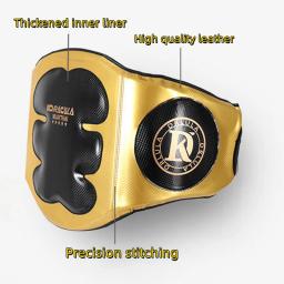 Profissional MMA Boxe Guarda Cintura, Sanda Muay Thai Treinamento, Almofada De Barriga Espessada Protetor De Estômago, Peito Boxe Equipamento De Treinamento - Image 4