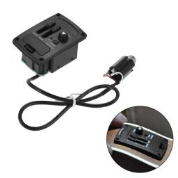 UK-300T Ukulele Pickup Acessórios para Instrumentos Musicais, One Piece Pickup com Tuner, Caixa Elétrica, 2 Band Pickup - Image 1