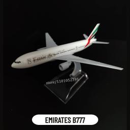 Réplica De Avião De Alumínio, Avião, Modelo De Aviação, Miniatura Colecionável, 1:400, B777 - Image 4