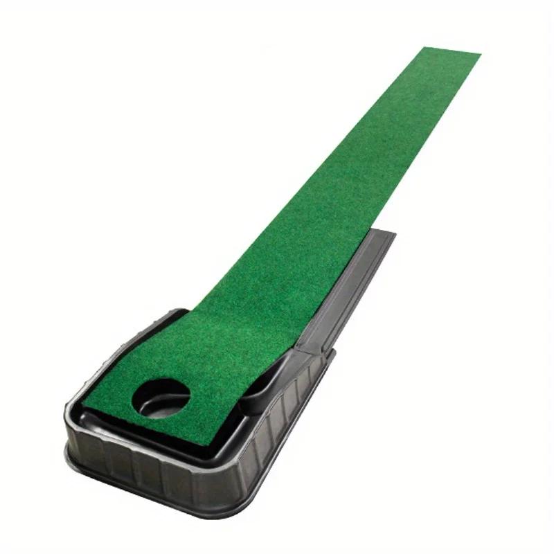Tapete de Golfe para Prática de Putter Verde