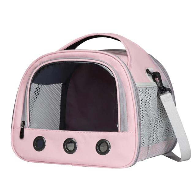 Bolsa de Transporte Portátil para Animais Pequenos com Ventilação Ideal