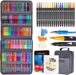ZSCM 12/24/160 caneta nanquim kit canetas coloridas papelaria frete grátis canetas gel material escolar canetas  papelaria caneta ponta fina caneta gel canetas esferográficas - Image 5