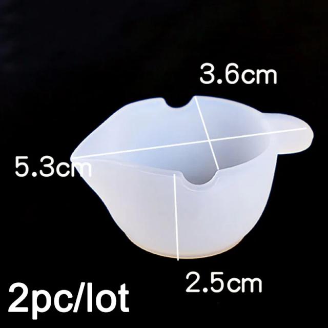 Silicone para Copo Dividido: Ideal para Pintura, Mistura de Epóxi, Tinta Acrílica DIY e Fabricação de Joias