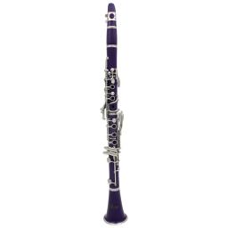 SLADE-Clarinete Profissional com Acessórios Bolsa, Bb, 17 Chaves, 6 Anéis, Roxo, Sopros, Instrumentos Musicais - Image 5