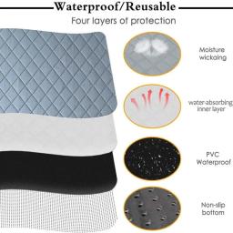 Forro de gaiola para pequeno animal de estimação, Tapete de cama antiderrapante impermeável, Pee Pad para hamsters, Itens de coelho, Porco de cobaia - Image 4