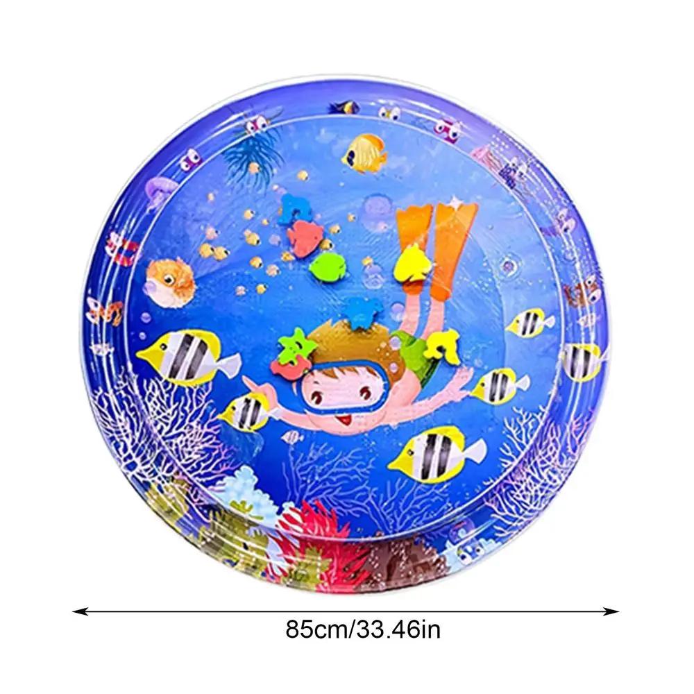 Tapete de água sensorial para gatos, Bored Indoor Pet Play Mat, Brinquedos interativos para gatos para jogar - Image 1