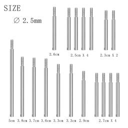 Um conjunto de ferramentas de reparo bassoon (30 eixos + 34 parafusos + 5 almofadas) acessórios bassoon - Image 3