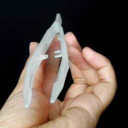 Pinça para répteis, pinça longa para alimentação, ferramentas que brilham no escuro, antiderrapante e ergonômica, pinça longa para alimentação - Image 3