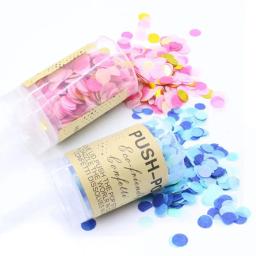 Rodada Push Up Confetti Poppers, Explodindo, Fontes Festa de Aniversário, Chuveiro Noiva, 1Pc - Image 4