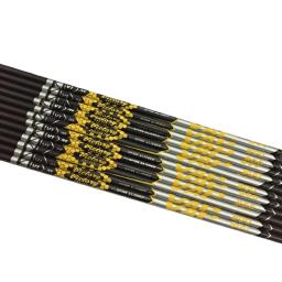 Eixo de seta de carbono para caça e tiro, arco recurvo, arco e flecha Spine, 350, 400, 450, 500, 600, 700, 800, 900, 30.5in, ID 4.2mm, 12PCs - Image 5