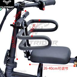 Bicicleta dobrável dianteira para crianças, assento do bebê, mountain bike, bicicleta, assento, bicicleta - Image 3