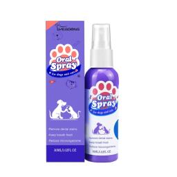 Spray de limpeza dental para animais, remove manchas e mau hálito, higiene bucal, desodorante para animais, cães e gatos, fresco, 30ml - Image 6