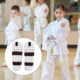 Protetores de braço e cotovelo, antebraço, esportes, protetor de cotovelo, equipamento de proteção com superfícies pu para combate gratuito, taekwondo e boxe - Image 3