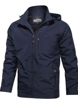 Jaqueta de alpinismo masculina, blusa Sprint, à prova de vento, casual, solta, cor sólida, versátil, grande, casaco ao ar livre, novo, 2022 - Image 6