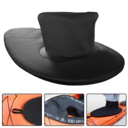 Qualidade nova prática caiaque spray saia sbr neoprene respingo cockpit capa conveniente tecido elástico cinto retrátil - Image 5