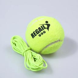 Iniciante tênis bola de treinamento com corda elástica, portátil único auto-estudo prática bola, rebote fácil, tênis formação ferramenta - Image 1