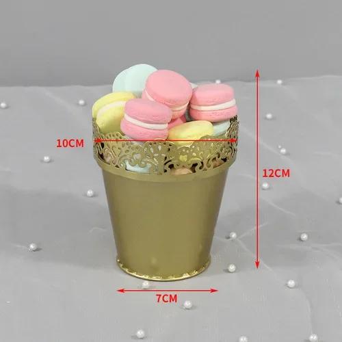 Casamento Metal Bolo Stands Conjuntos, Cor Dourada, Cupcakes, Sobremesa, Donuts, Doces, Biscoitos, Bandejas para Casa, Louça, Decoração De Festa - Image 1