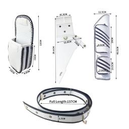 Tiro com arco Seta Quiver Correia Ajustável Cintura Hip Quivers Portátil Seta Bag Para Composto/Recurvo Bow Caça Tiro Acessórios - Image 2