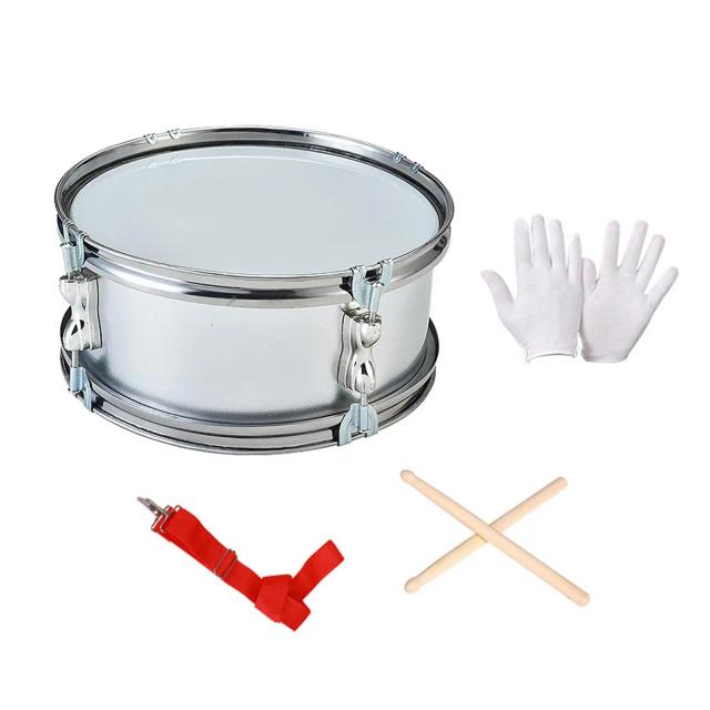 Snare Drum Profissional com Alça Ajustável - Percussão Ideal para Iniciantes e Crianças a Partir de 11 Anos