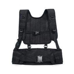 Colete tático militar com cinto destacável, Molle Peito Rig, Airsoft, Equipamento de Paintball do Exército, Caça ao ar livre - Image 5