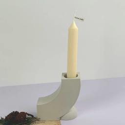 Molde de vela cilíndrica de silicone, artesanato artesanal DIY, tira longa, sabão de aromaterapia cônica, decoração caseira - Image 3
